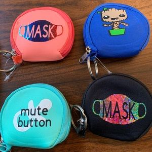 Custom FaceMask and binky holders